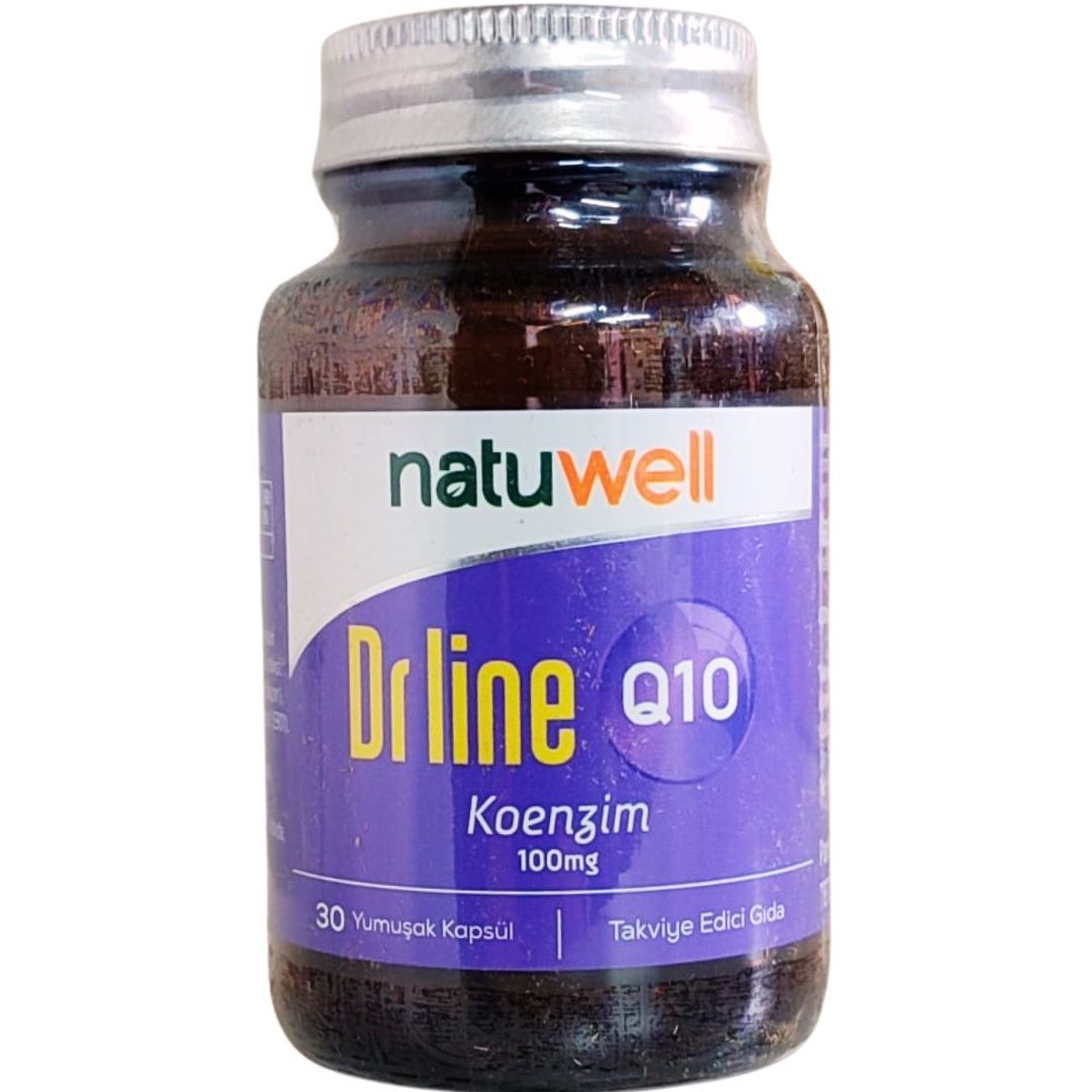 Natuwell Drline Koenzim Q10 Takviye Edici Gıda 30 Kapsül