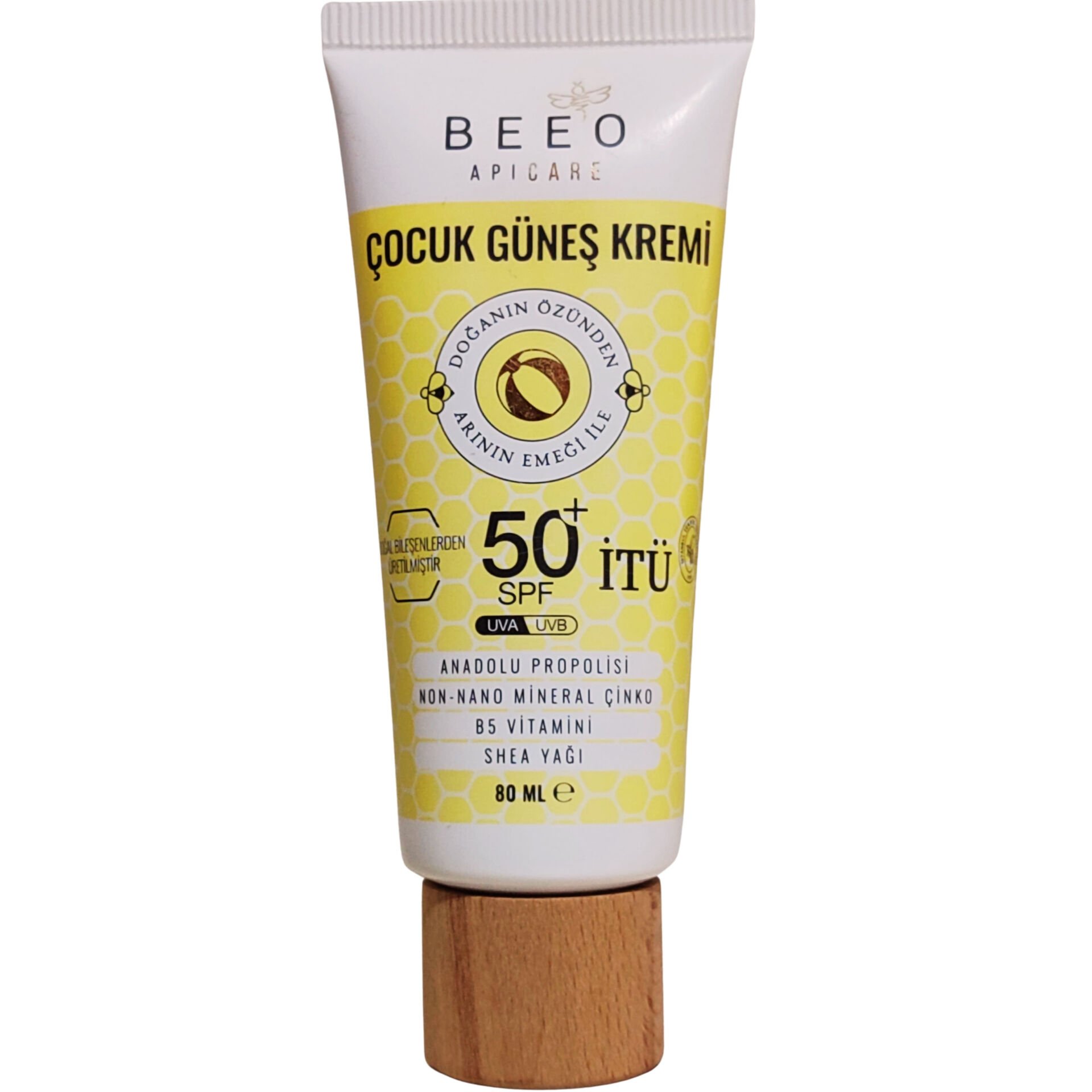 Bee'o Apicare Propolisli Çocuk Güneş Kremi SPF50 80 ml