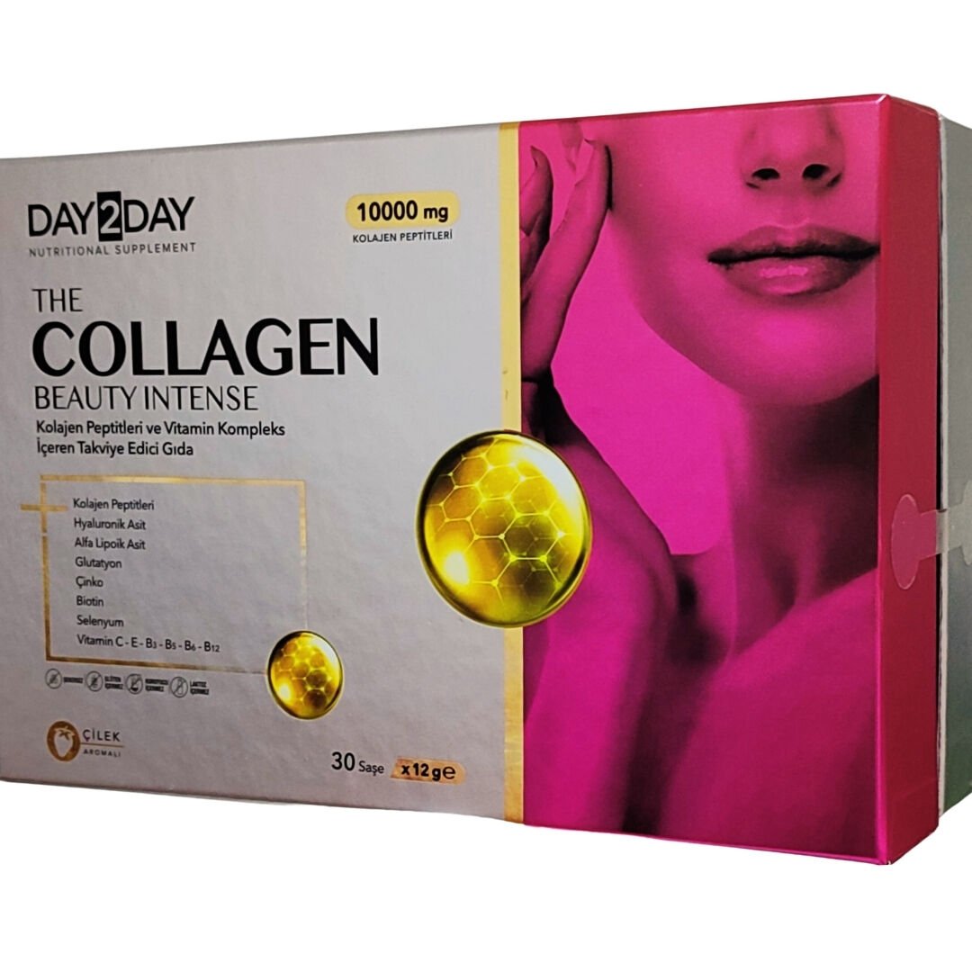 Day2Day The Collagen Beauty Intense 30 Saşe x 12 gr (Çilek Aromalı)