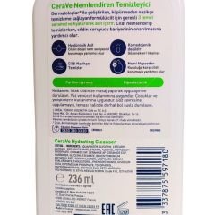Cerave Nemlendiren Temizleyici 236 ml Normal ve Kuruya Dönük Ciltler