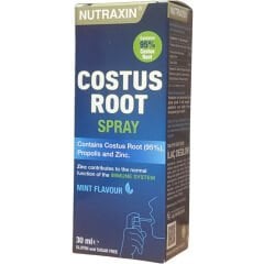Nutraxin Costus Root Spray 30 ml - Kusti Hindi Boğaz Spreyi