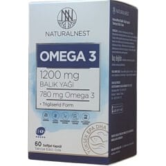 Naturalnest Omega 3 1200 Mg 60 Kapsül