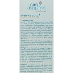 Cire Aseptine Vitamine C Yüz Serumu Shine As Gold 30 ml
