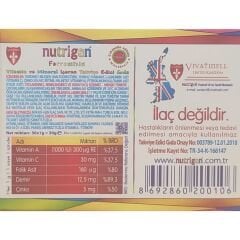 Nutrigen Ferromixin 30 Saşe