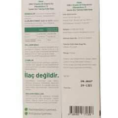 Haver Vitamin D3K2 Sprey 20 ml