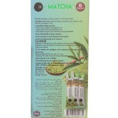 Matcha Bromelain ve Yeşil Çay İçeren Toz Takviye Edici Gıda 20 Saşe