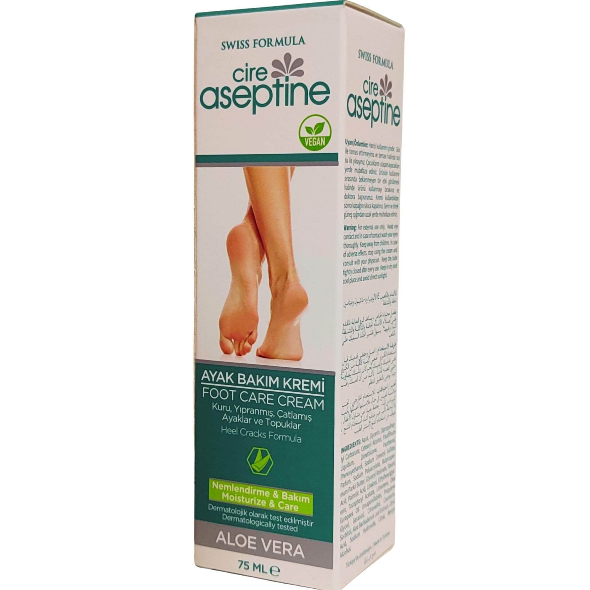 Cire Aseptine Ayak Bakım Kremi 75 ml