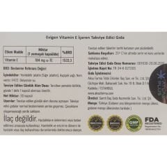 Evigen Vitamin E 400 mg 30 Kapsül