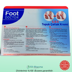 Foot Doctor S.O.S Topuk Çatlak Kremi 50 ml