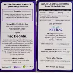 NBT Life Lipozomal Kuersetin 30 Kapsül
