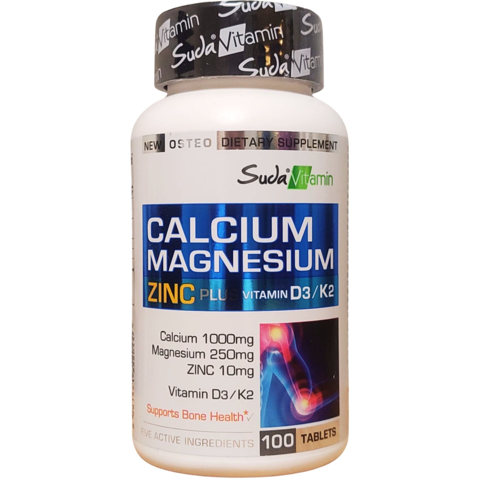 Suda Vitamin Calcium Magnesium Zinc Plus 100 Tablet