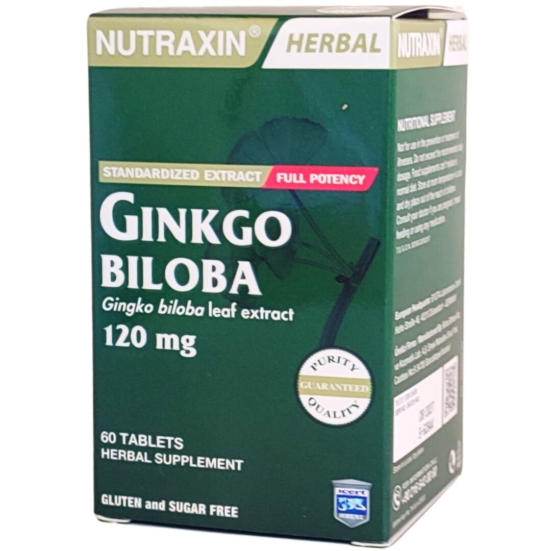 Nutraxin Ginkgo Biloba 60 Tablet