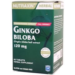 Nutraxin Ginkgo Biloba 60 Tablet