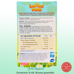Easy Fish Oil Propolis 30 Çiğnenebilir Jel - Bal Aromalı