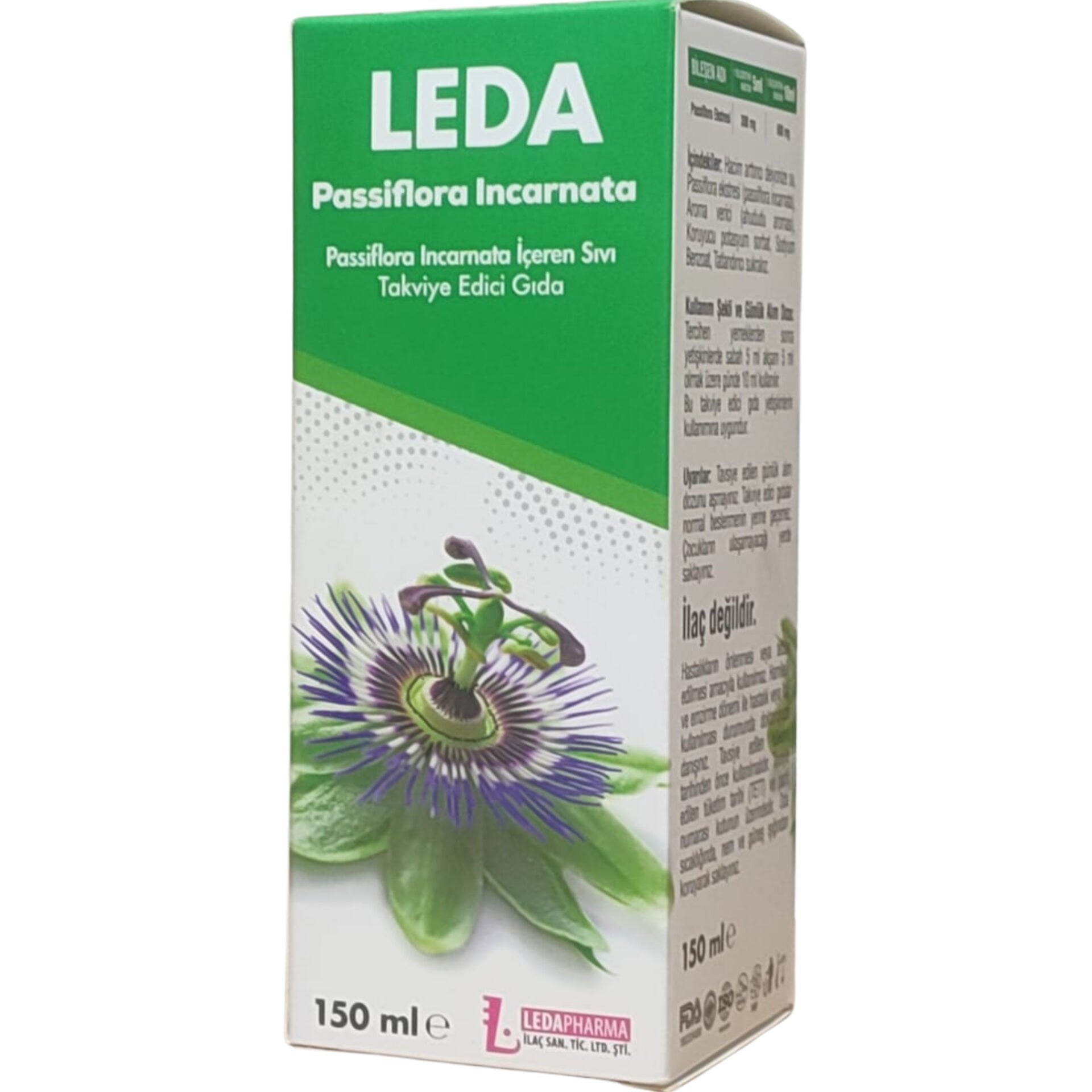 Ledapharma Passiflora Şurup 150 ml