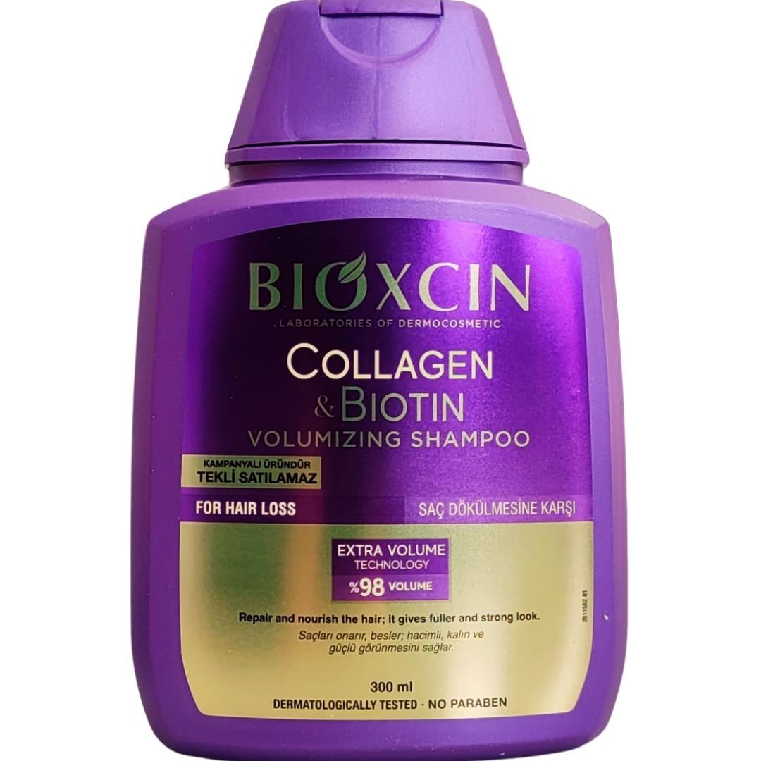 Bioxcin Collagen Biotin Hacim Şampuanı 300 ml-Kutusuz
