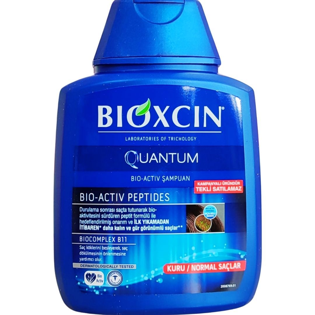 Bioxcin Quantum Kuru ve Normal Saçlar İçin Şampuan 300 ml-Kutusuz