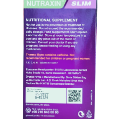 Nutraxin Quick-Slim Thermo Burn 60 Tablet