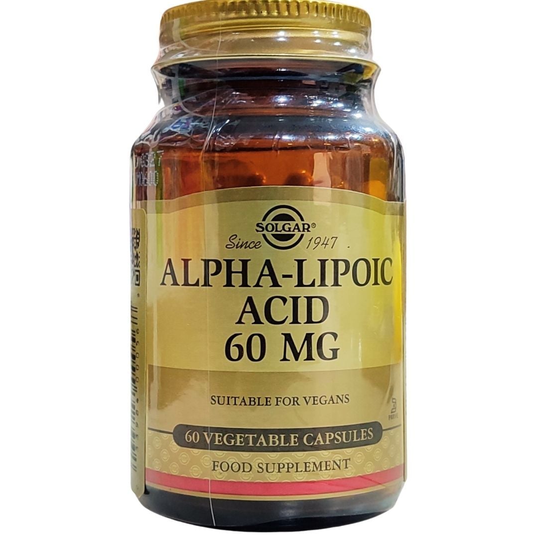 Solgar Alpha Lipoic Acid 60 mg 60 Kapsül