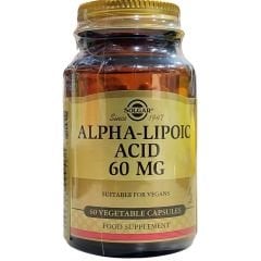Solgar Alpha Lipoic Acid 60 mg 60 Kapsül