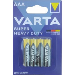 Varta Super AAA İnce Kalem Pil 4'lü
