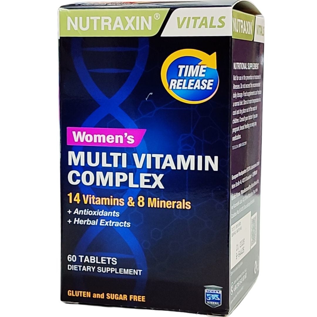 Nutraxin Vitals Women's Multi Vitamin Complex 60 Tablet