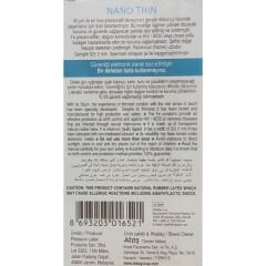 Fe Nano Thin En İnce Prezervatif  12 Adet