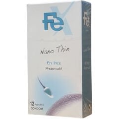 Fe Nano Thin En İnce Prezervatif  12 Adet