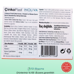 Çinkopast C Vitamini Ihlamur Bal Pastil 12'li
