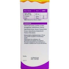 Zarbess's Wellness Hatmi, Biotin ve D Vitamini İçeren Takviye Edici Gıda 120 ml