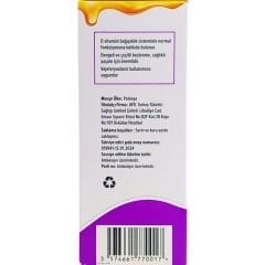 Zarbess's Wellness Hatmi, Biotin ve D Vitamini İçeren Takviye Edici Gıda 120 ml