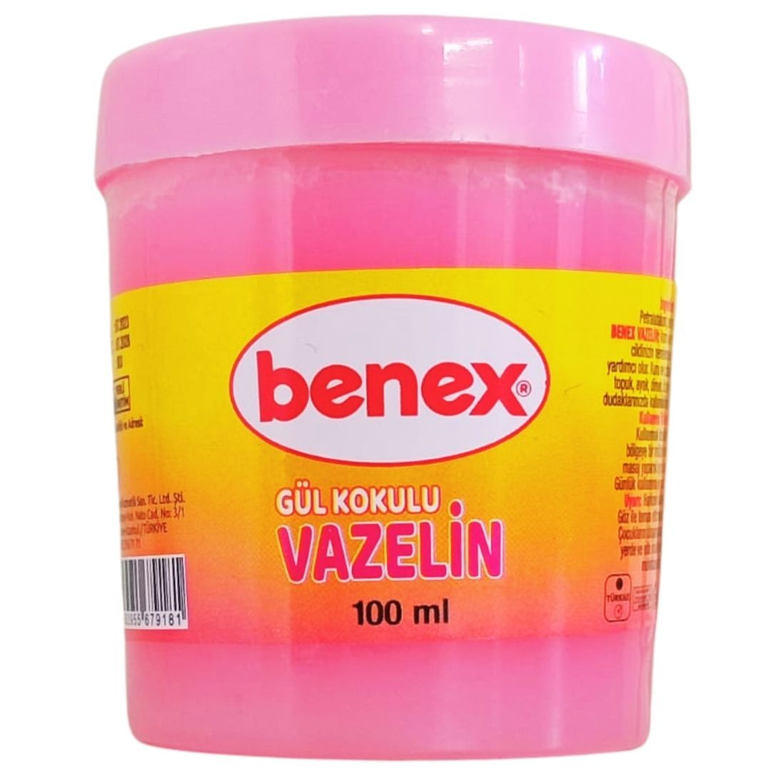 Benex Pembe Vazelin 100 ml Gül Kokulu