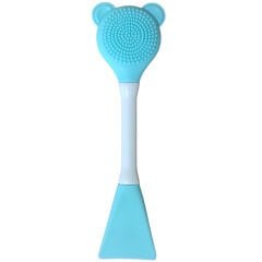 MRS.Dirican Silikon Yüz Temizleme Fırçası ve Maske Uygulama Spatulası