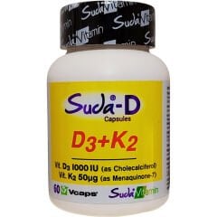 Suda Vitamin D3 K2 60 Kapsül