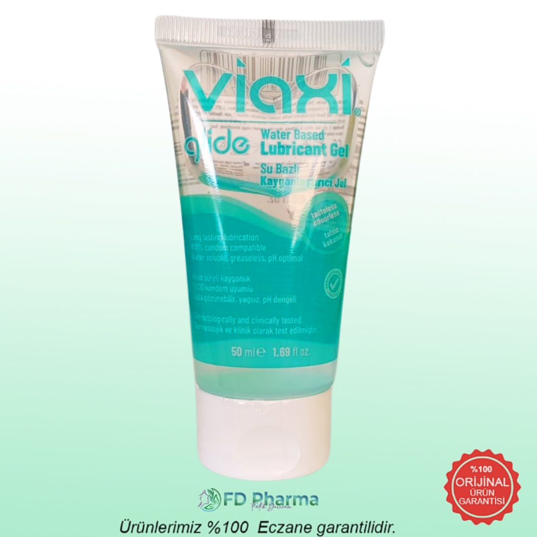 Viaxi Glide Kayganlaştırıcı Jel Sade 50 ml