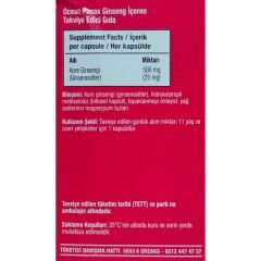 Ocean Panax Ginseng 500 mg 60 Kapsül