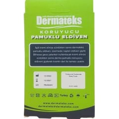 Dermateks Koruyucu Pamuklu Eldiven Medium 1 Çift