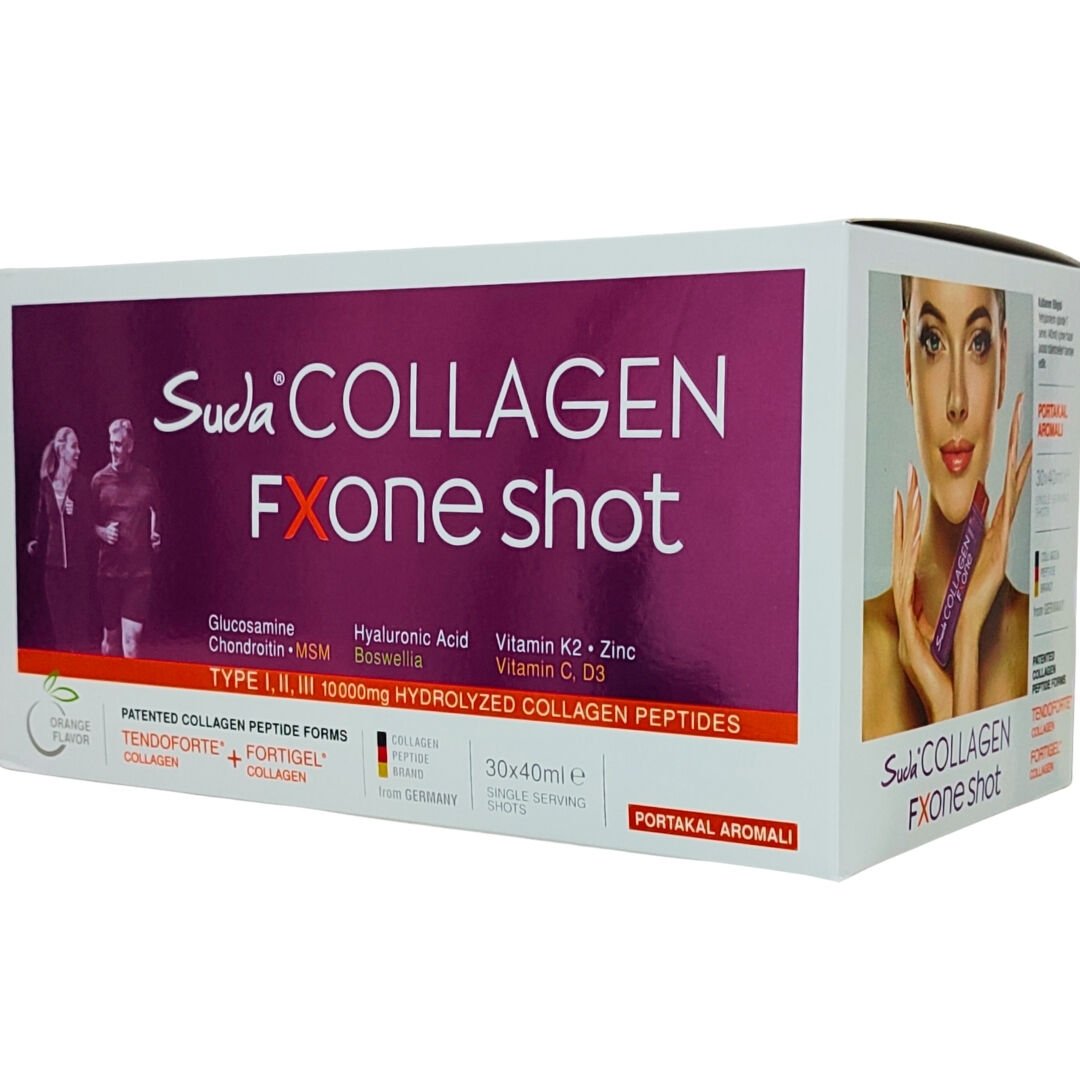 Suda Collagen Fxone Shot Portakal 40 ml x 30 Shot