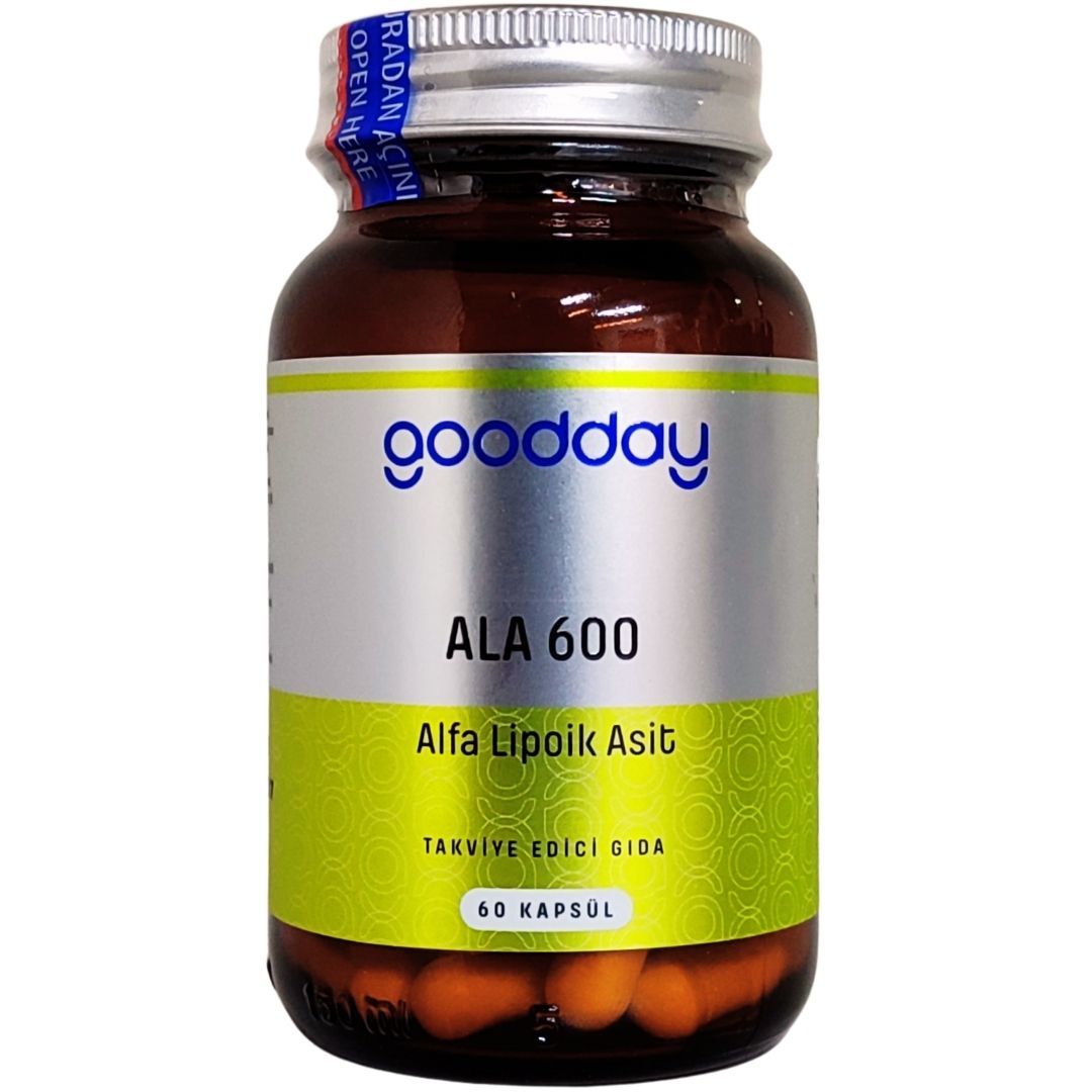 Goodday Alfa Lipoik Asit ALA 600 60 Kapsül