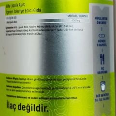 Goodday Alfa Lipoik Asit ALA 600 60 Kapsül