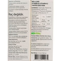 Wellcare Vitamin D3K2 Sprey 12 ml
