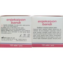 Medix Enjeksiyon Bandı(Nokta Bant) 100 Adet