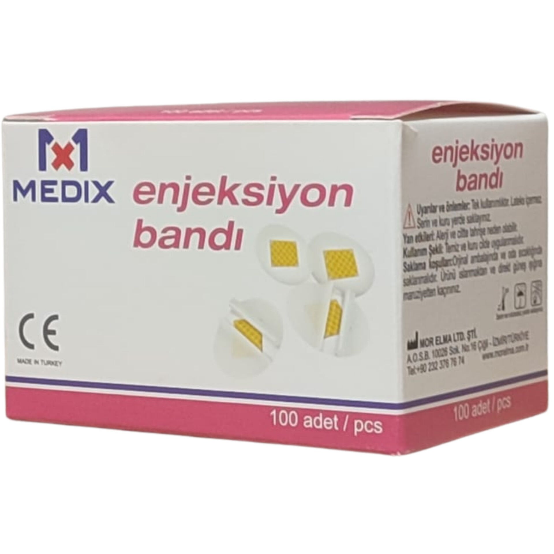 Medix Enjeksiyon Bandı(Nokta Bant) 100 Adet