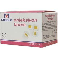 Medix Enjeksiyon Bandı(Nokta Bant) 100 Adet