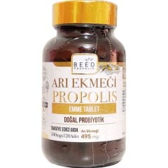 Bee'o Up Arı Ekmeği ve Propolis 120 Emme Tablet