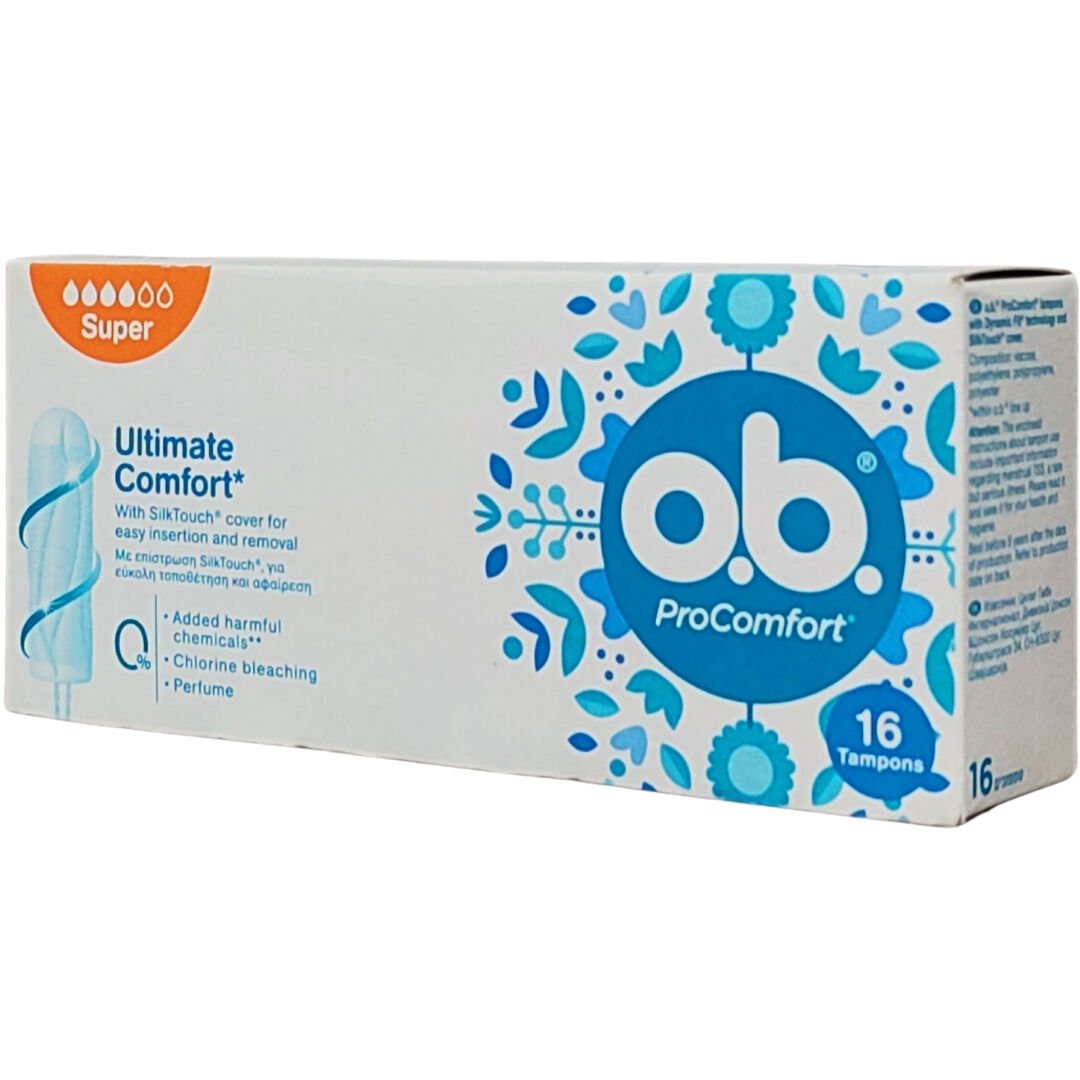 O.B ProComfort Süper Tampon 16'lı