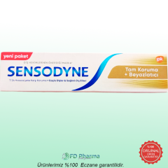 Sensodyne Tam Koruma ve Beyazlatıcı Diş Macunu 50 ml