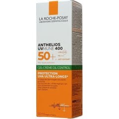 La Roche Posay Anthelios Oil Control Gel Cream Spf50+ Yağlı ve Karma Ciltler İçin Yüz Güneş Kremi 50 ml