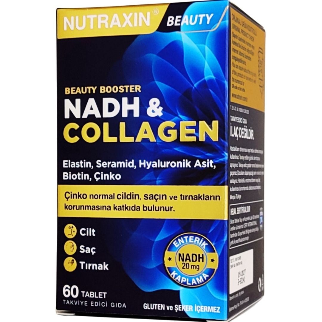 Nutraxin Beauty NADH & Collagen 60 Tablet
