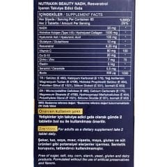 Nutraxin Beauty NADH & Collagen 60 Tablet